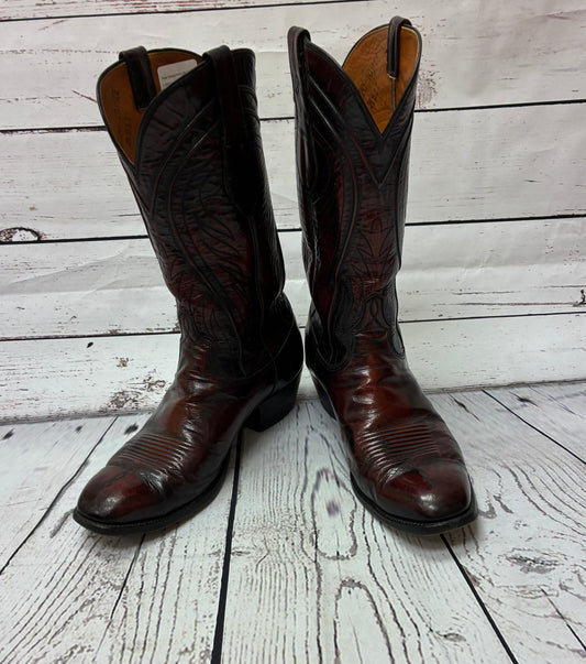 Vintage Mens Lucchese Boots Size 10.5