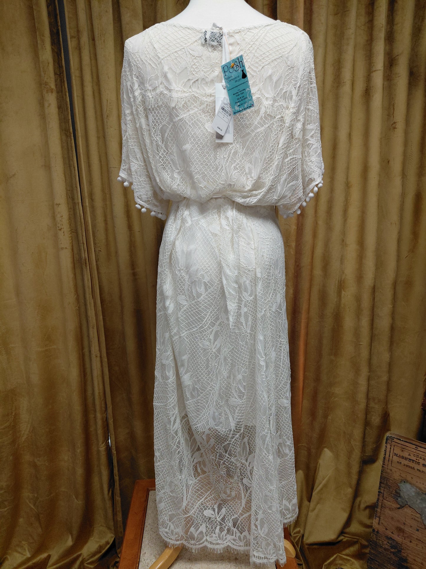 Jade Johnny Was Lace Dress Size M