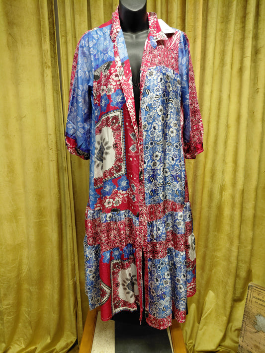 Johnny Was S Button Up Handkerchief Dress