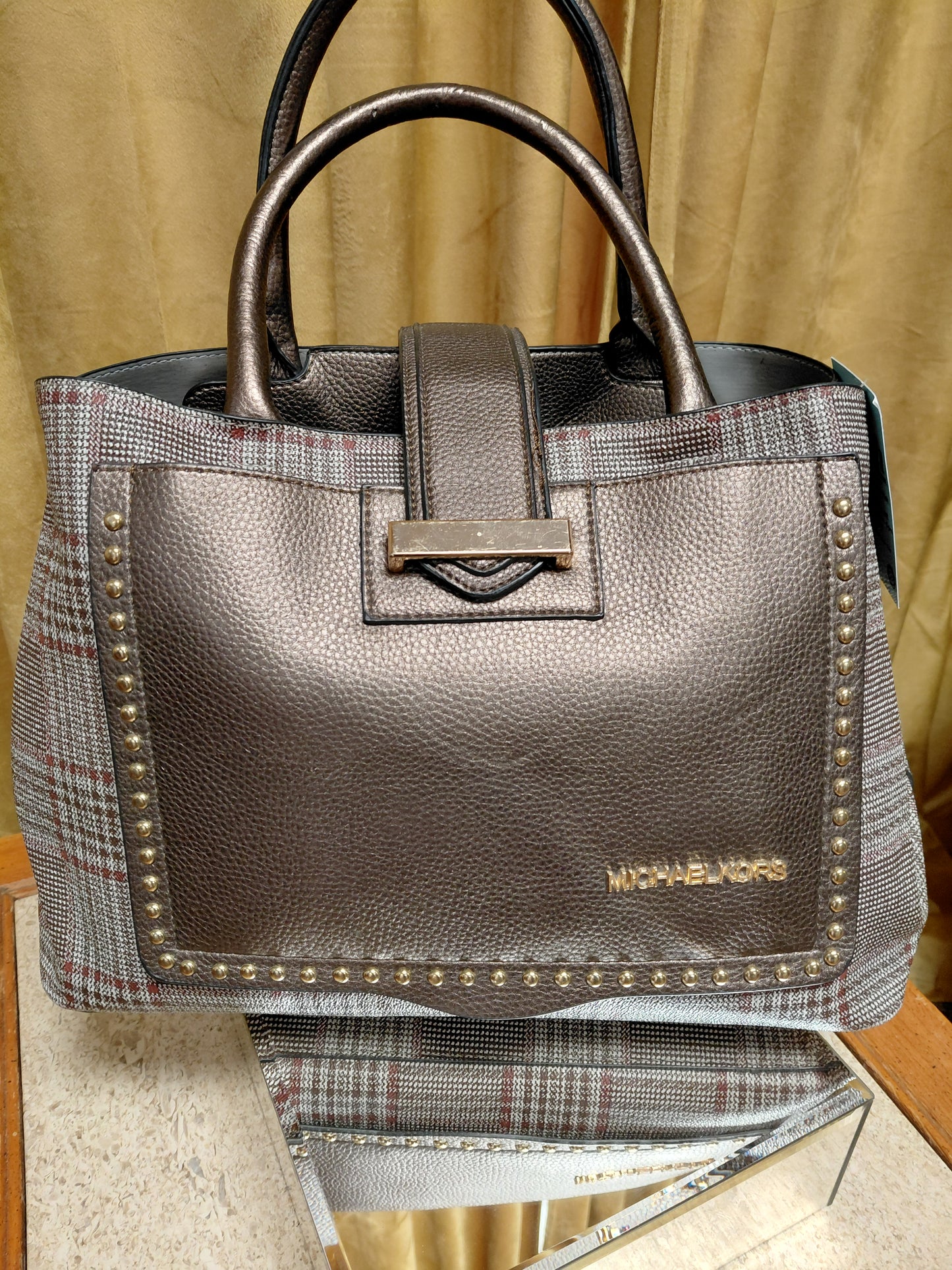 Micheal Kors PLaid Purse