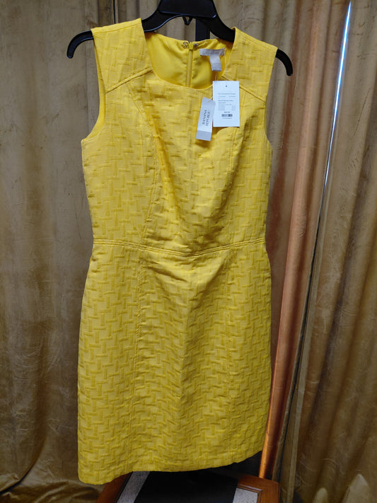 Banana Republic yellow dress size 6